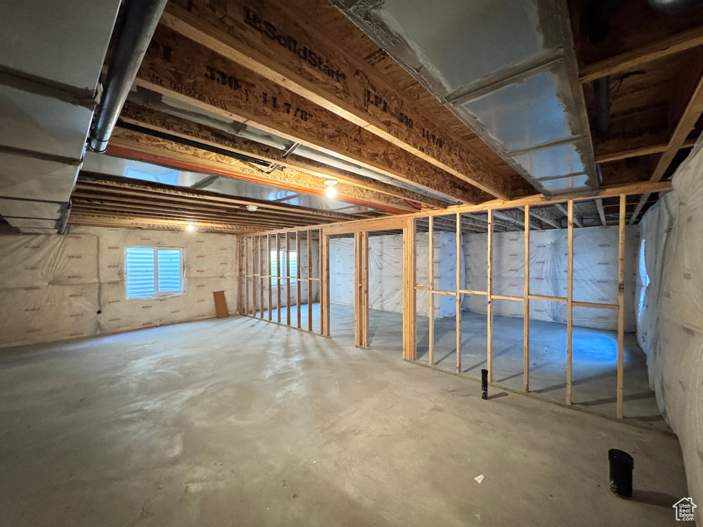 View of basement