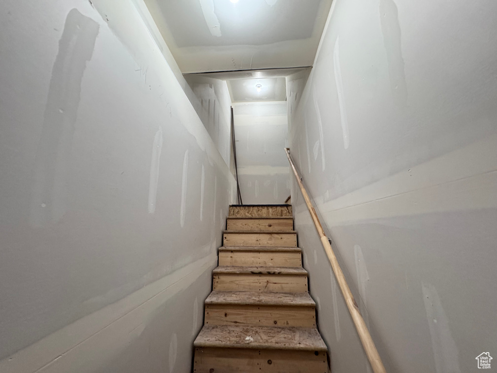 View of stairway