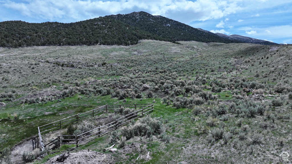 View of mountain background