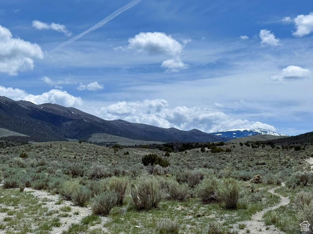 View of mountain backdrop