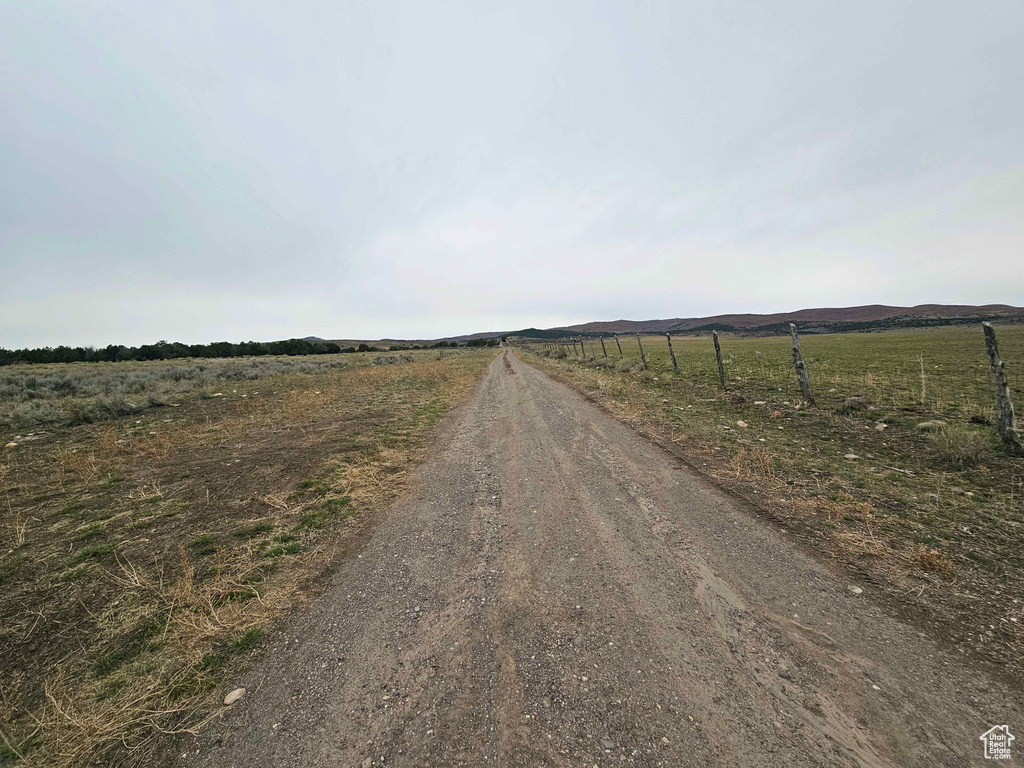 View of road featuring a rural view