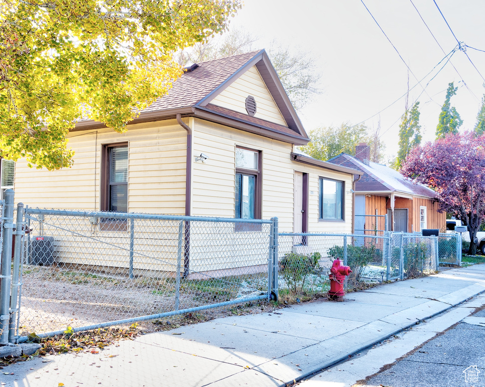 View of side of property