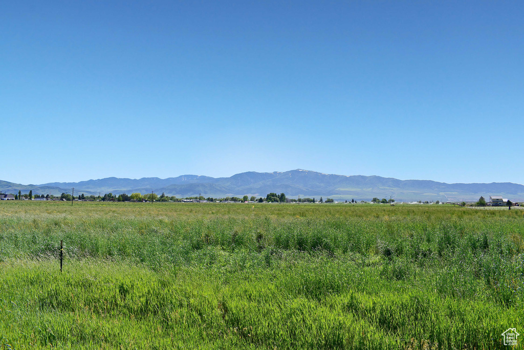 Property view of mountains featuring a rural view