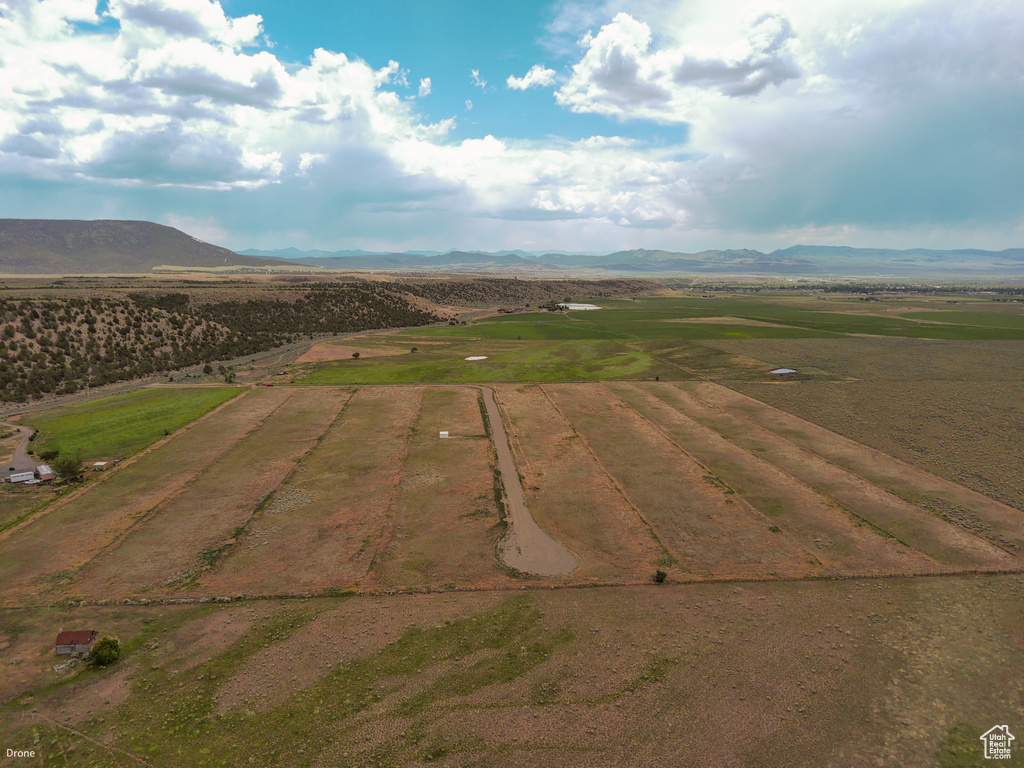 View of rural area with mountains