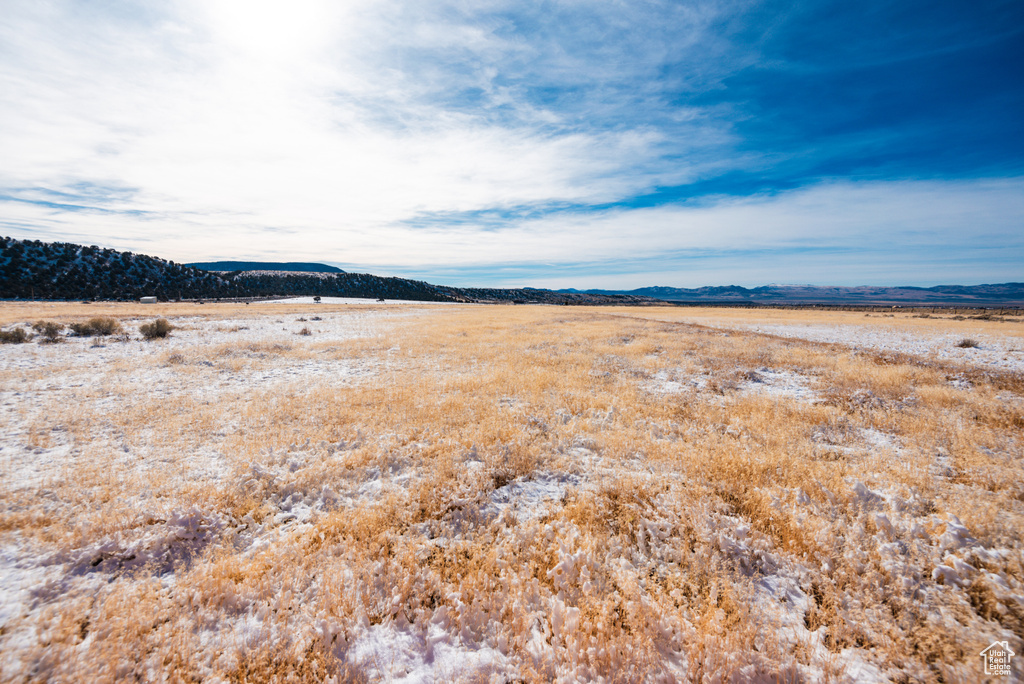 View of local wilderness with a mountain view and a rural view
