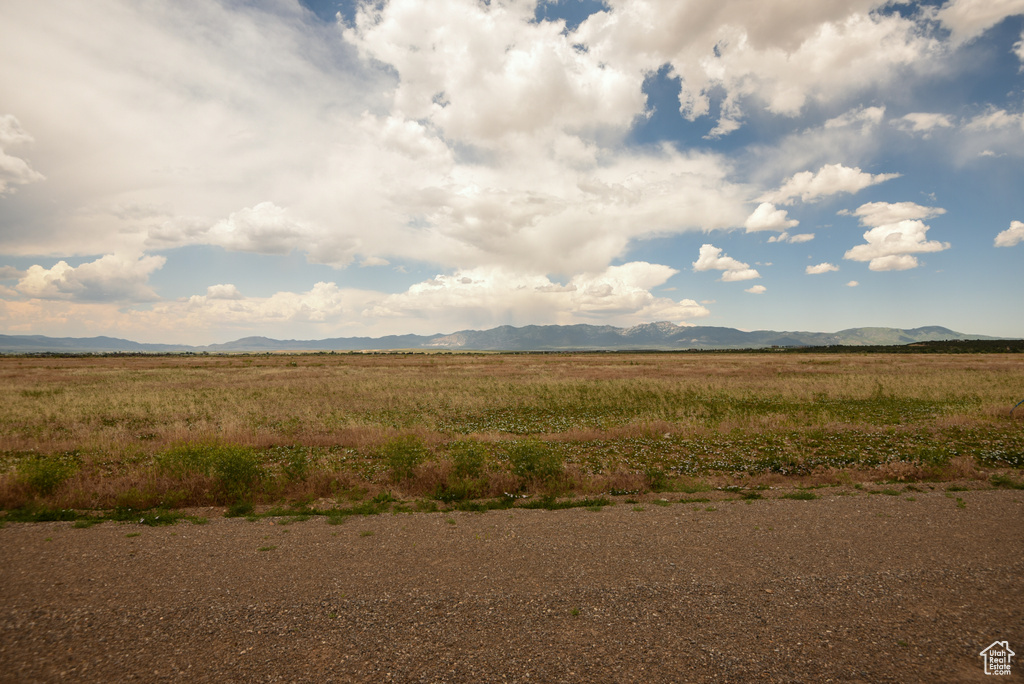 View of nature with mountains