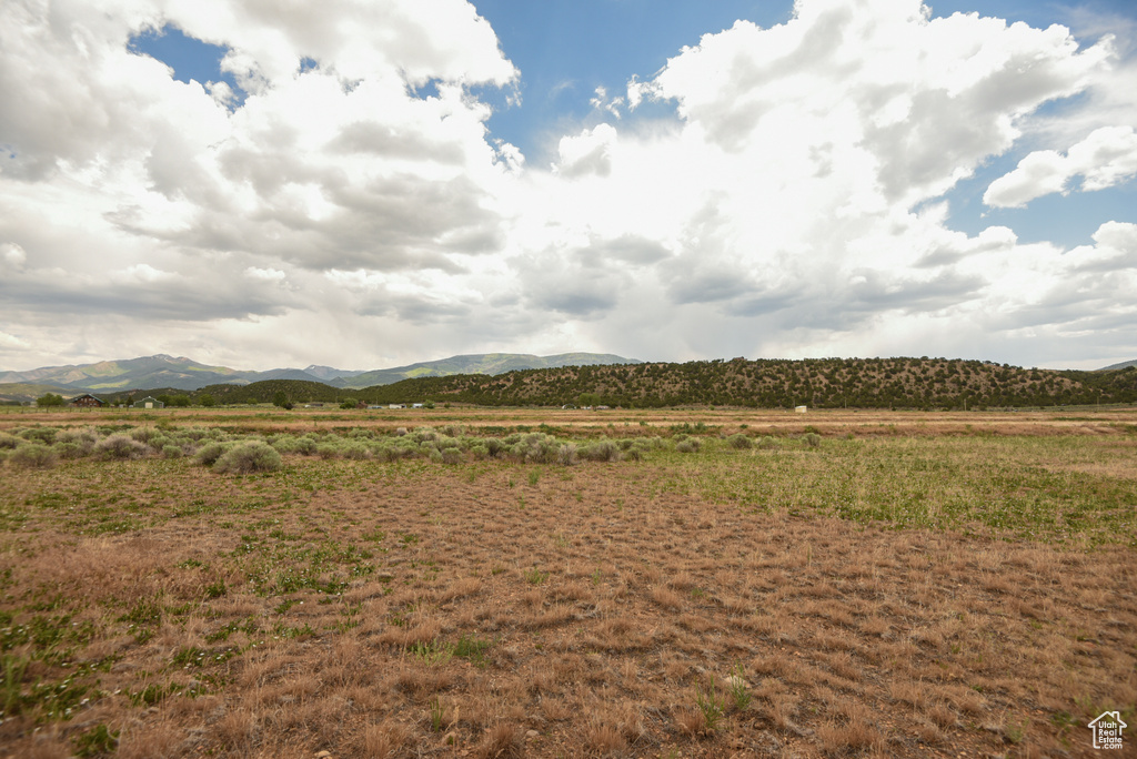 View of mountain background