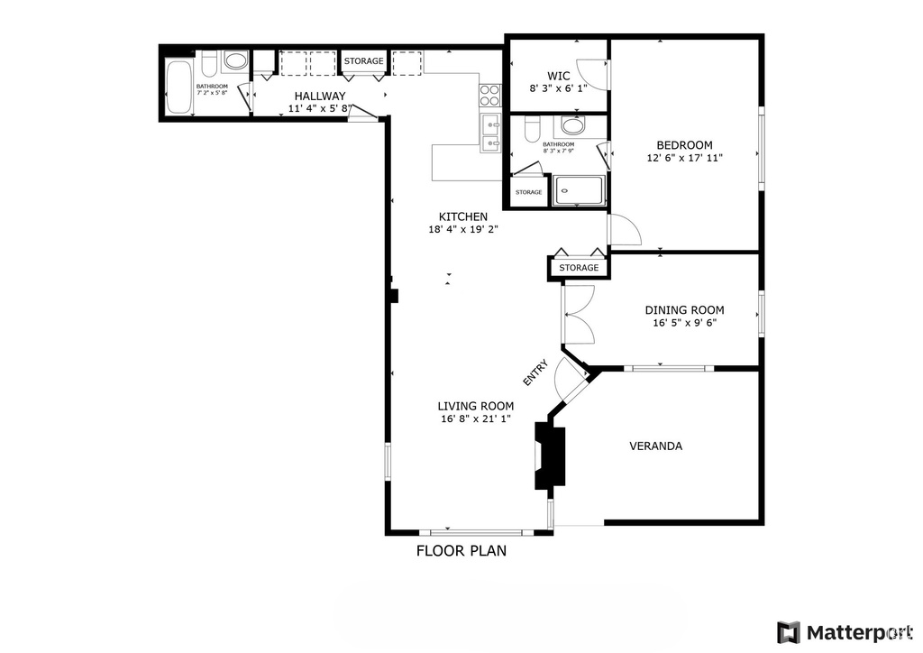 Floor plan / room layout