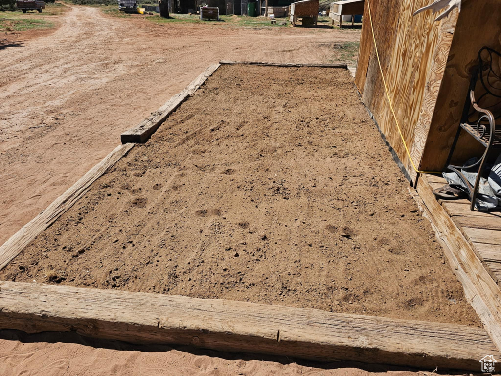 Entry to storm shelter