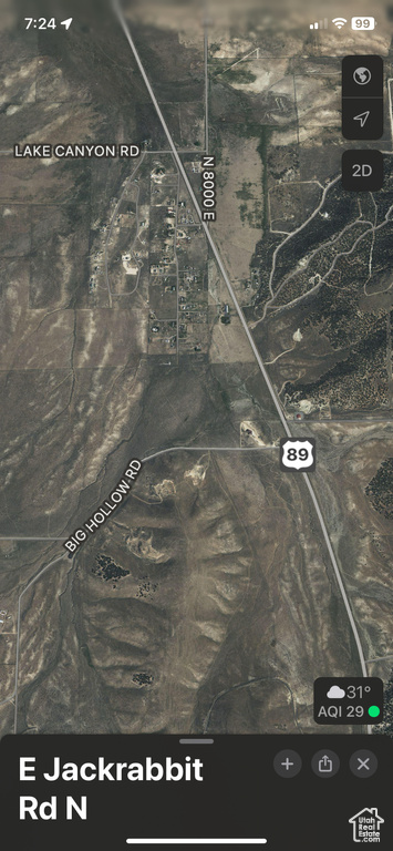 Map location