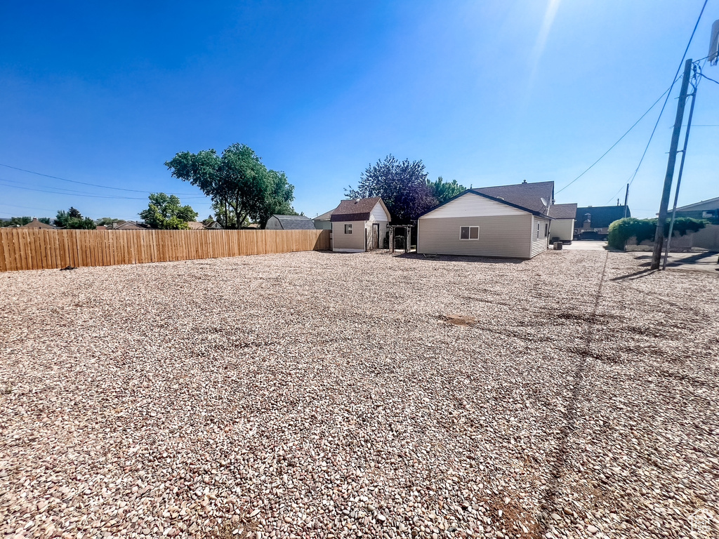 View of yard