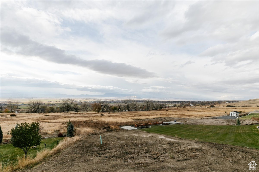 Exterior space featuring a rural view