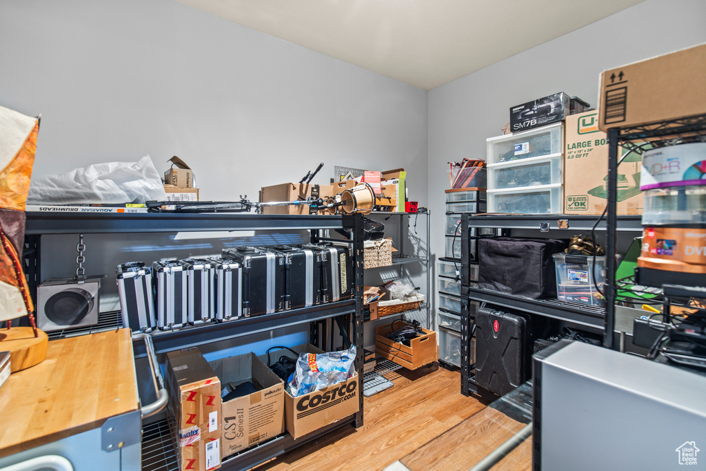 View of storage room