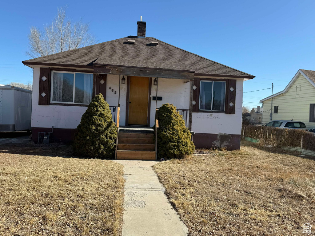 View of bungalow-style home