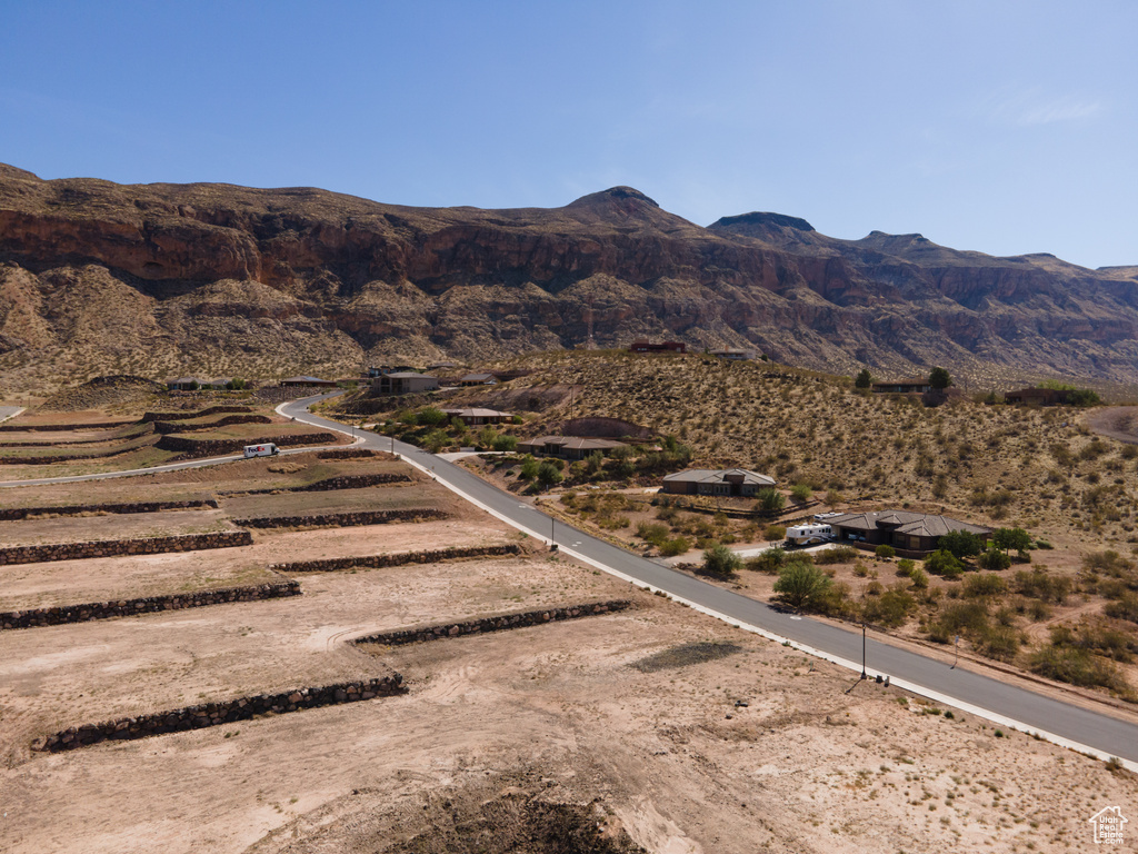 View of mountain feature featuring a rural view