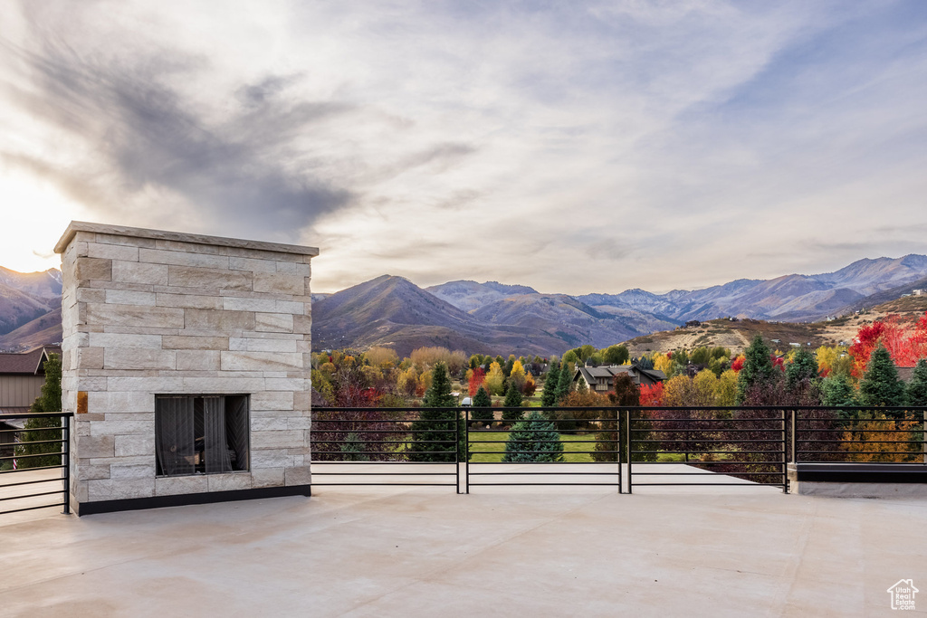 Property view of mountains