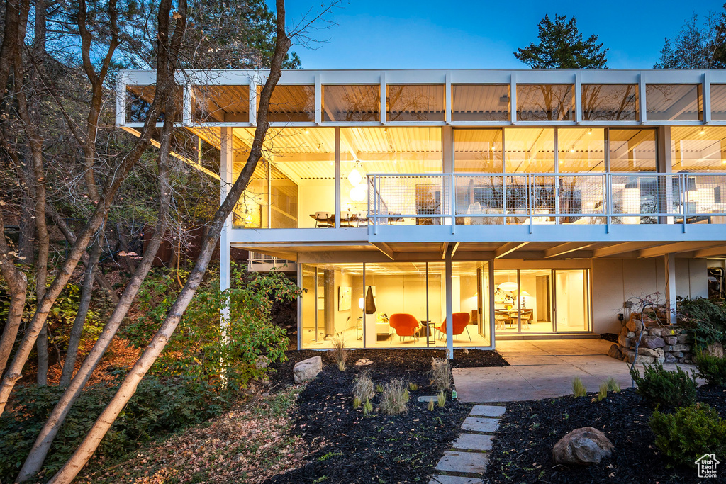 Back of house featuring a patio area