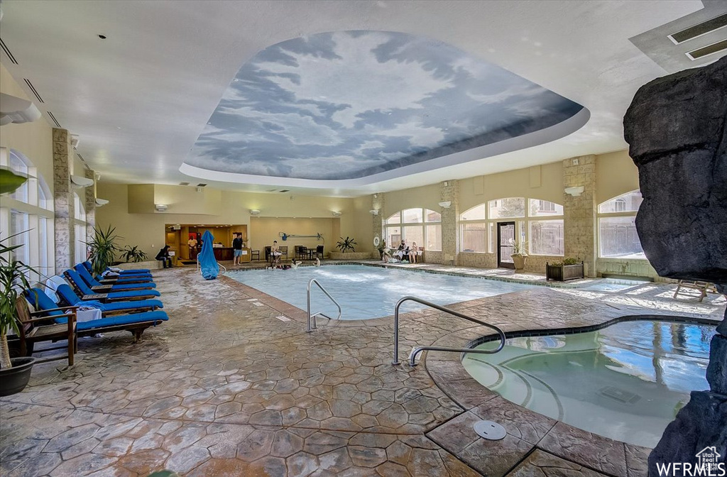 View of swimming pool