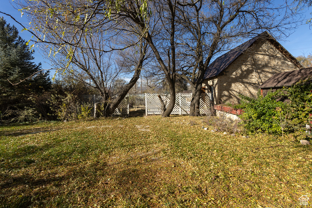 View of yard
