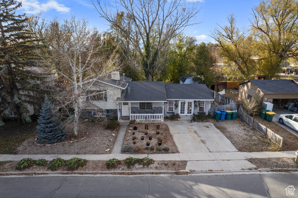 View of front of house