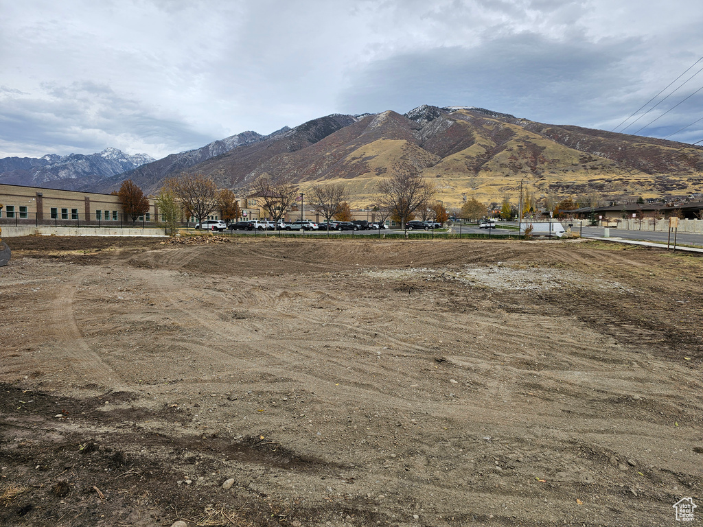 View of mountain feature featuring a rural view