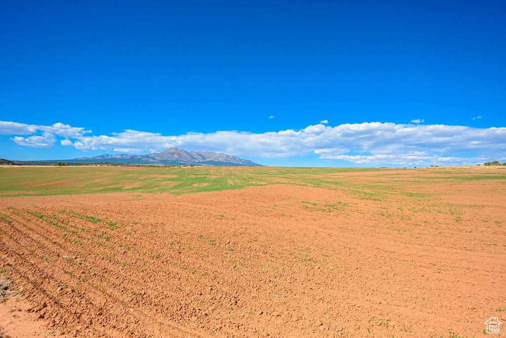 View of mountain feature featuring a rural view