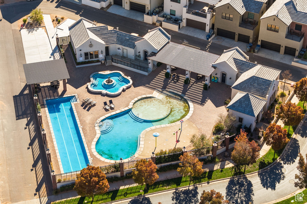 Drone / aerial view