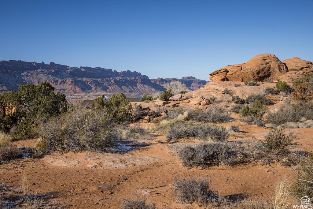 View of mountain feature