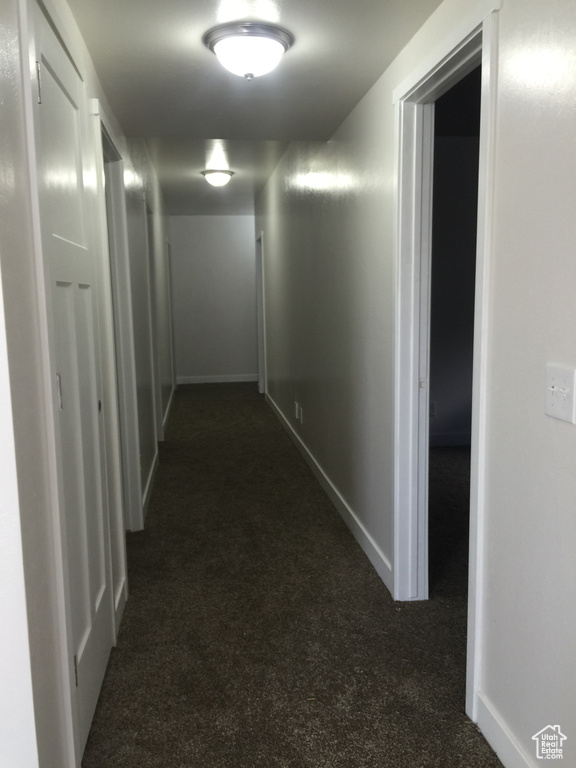 Hall with carpet