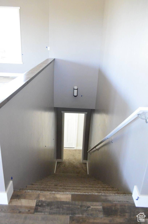 View of stairs