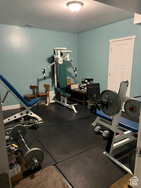 View of exercise room