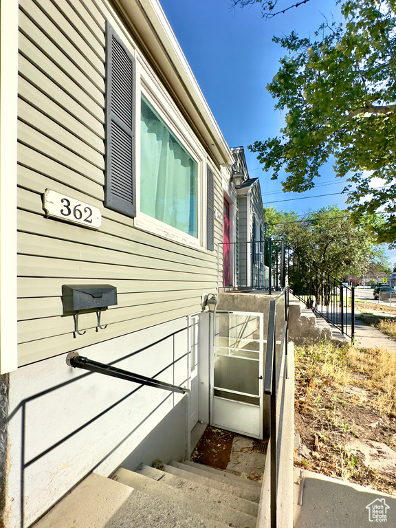View of property exterior