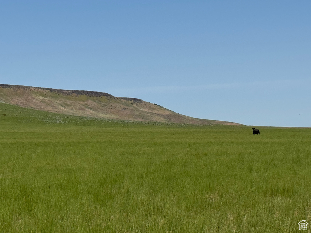 Mountain view featuring rural landscape