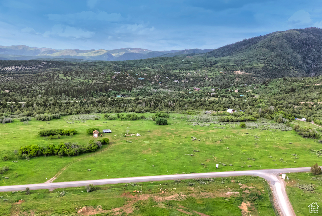 View of mountain backdrop