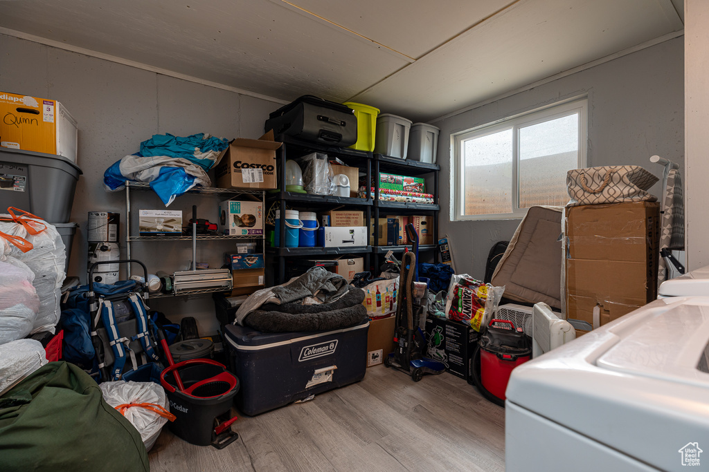 View of storage area