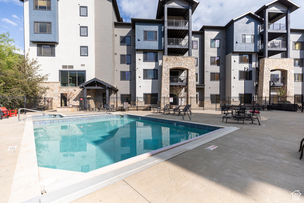 View of community pool