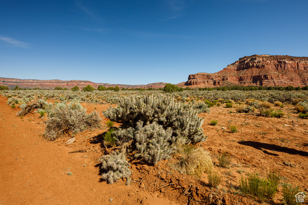 View of mountain backdrop