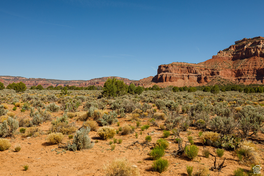 View of mountain backdrop