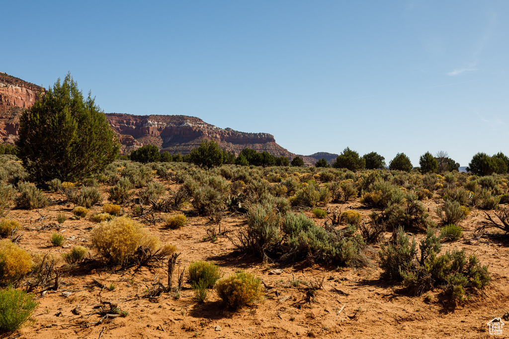 View of mountain background