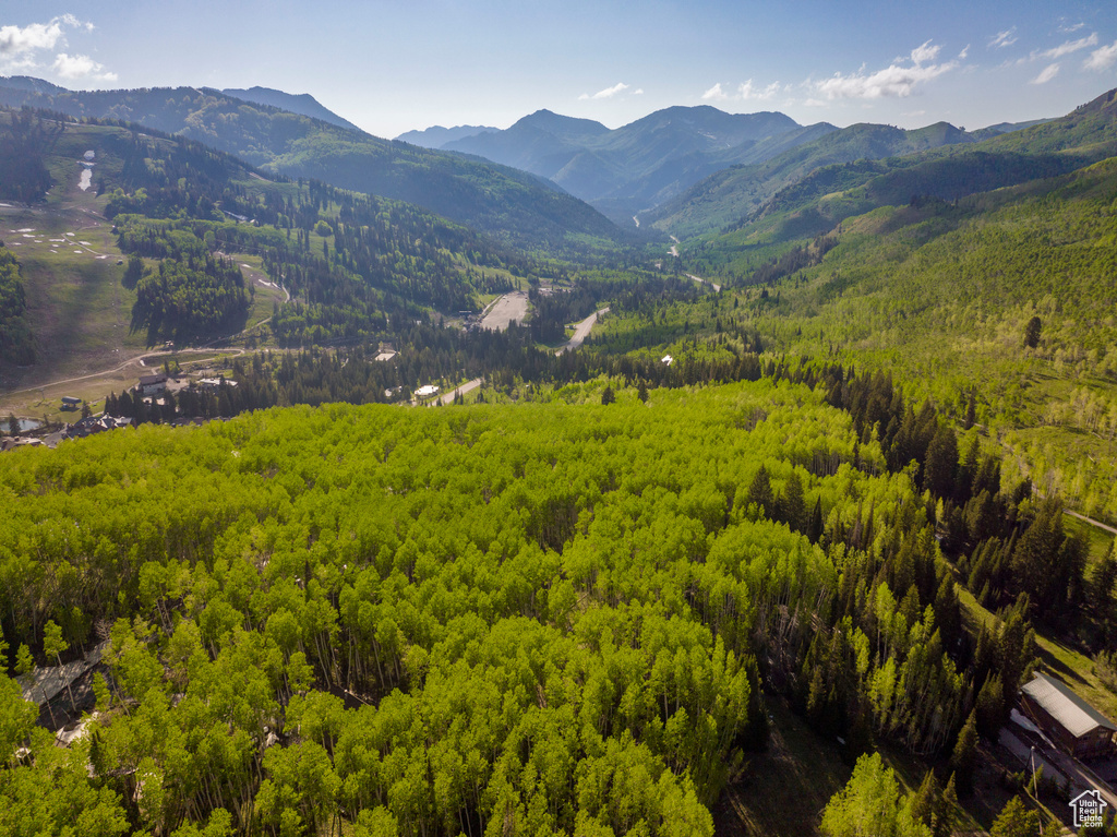 View of mountain feature