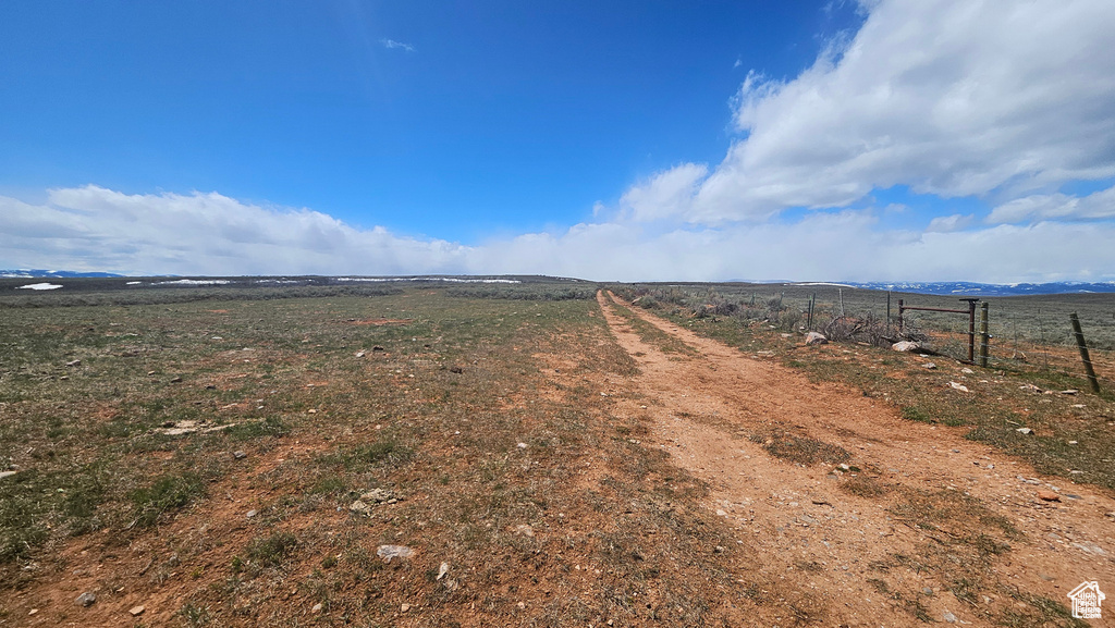 Exterior space with a rural view