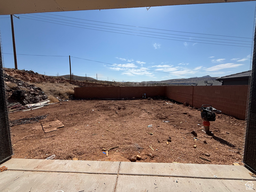 View of yard