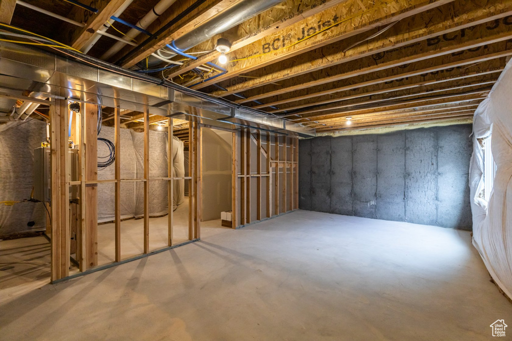 View of basement
