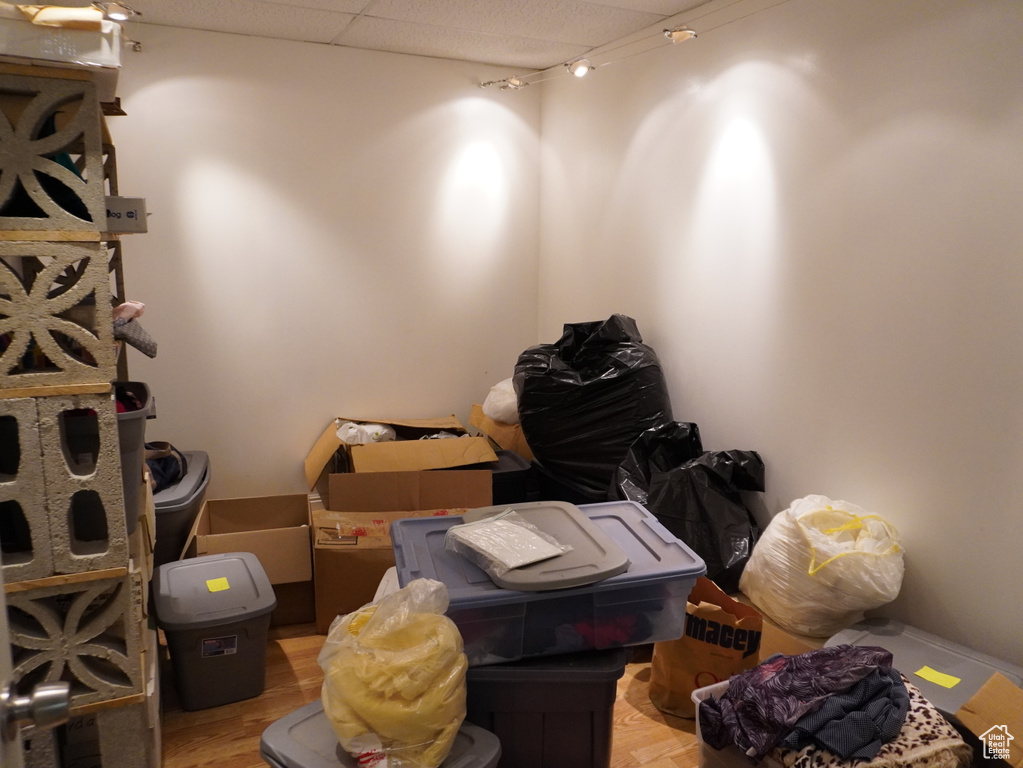 View of storage area