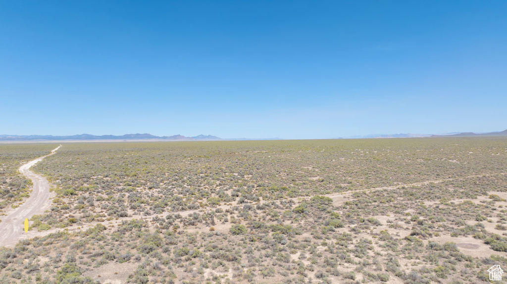 Exterior space featuring a mountain view