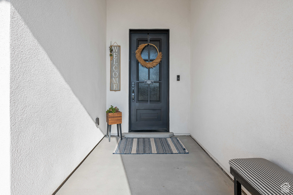 View of property entrance