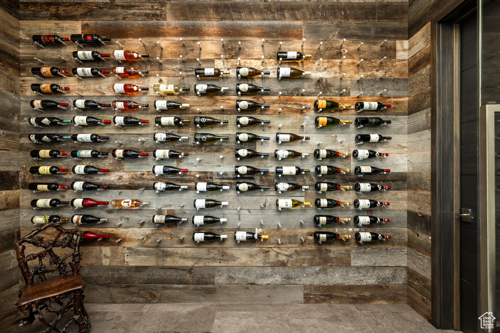 View of wine room