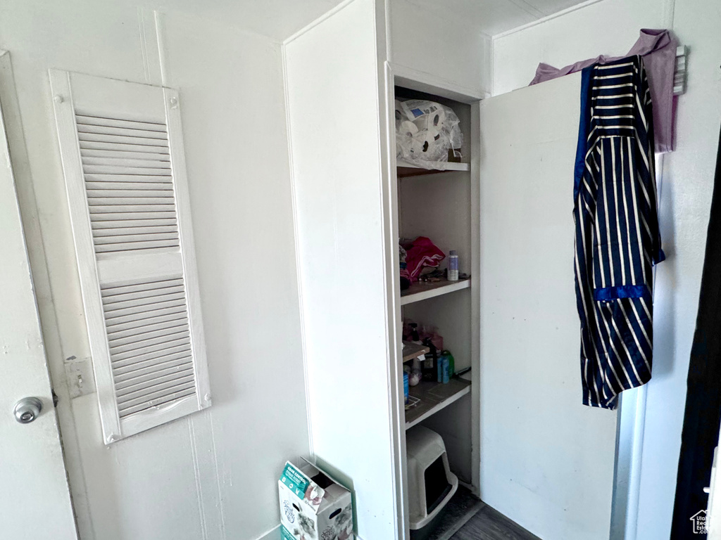 View of closet