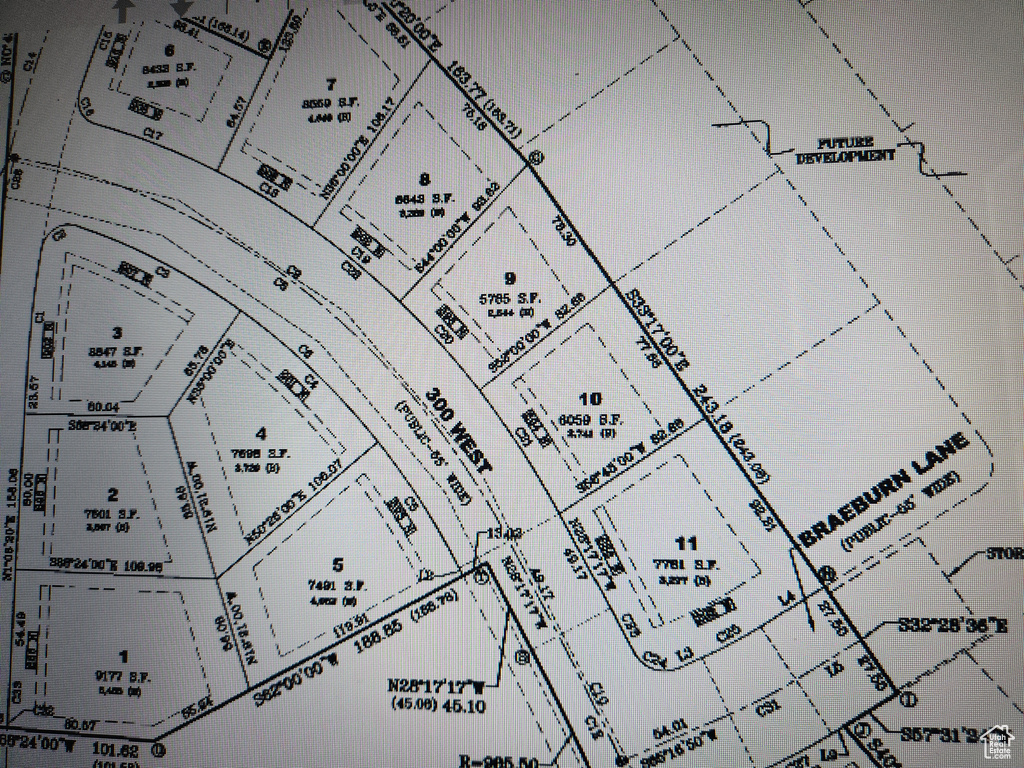 Parcel map