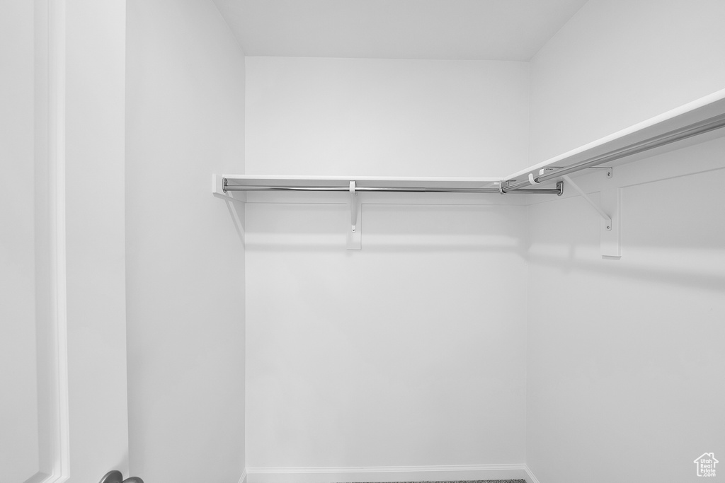 View of spacious closet